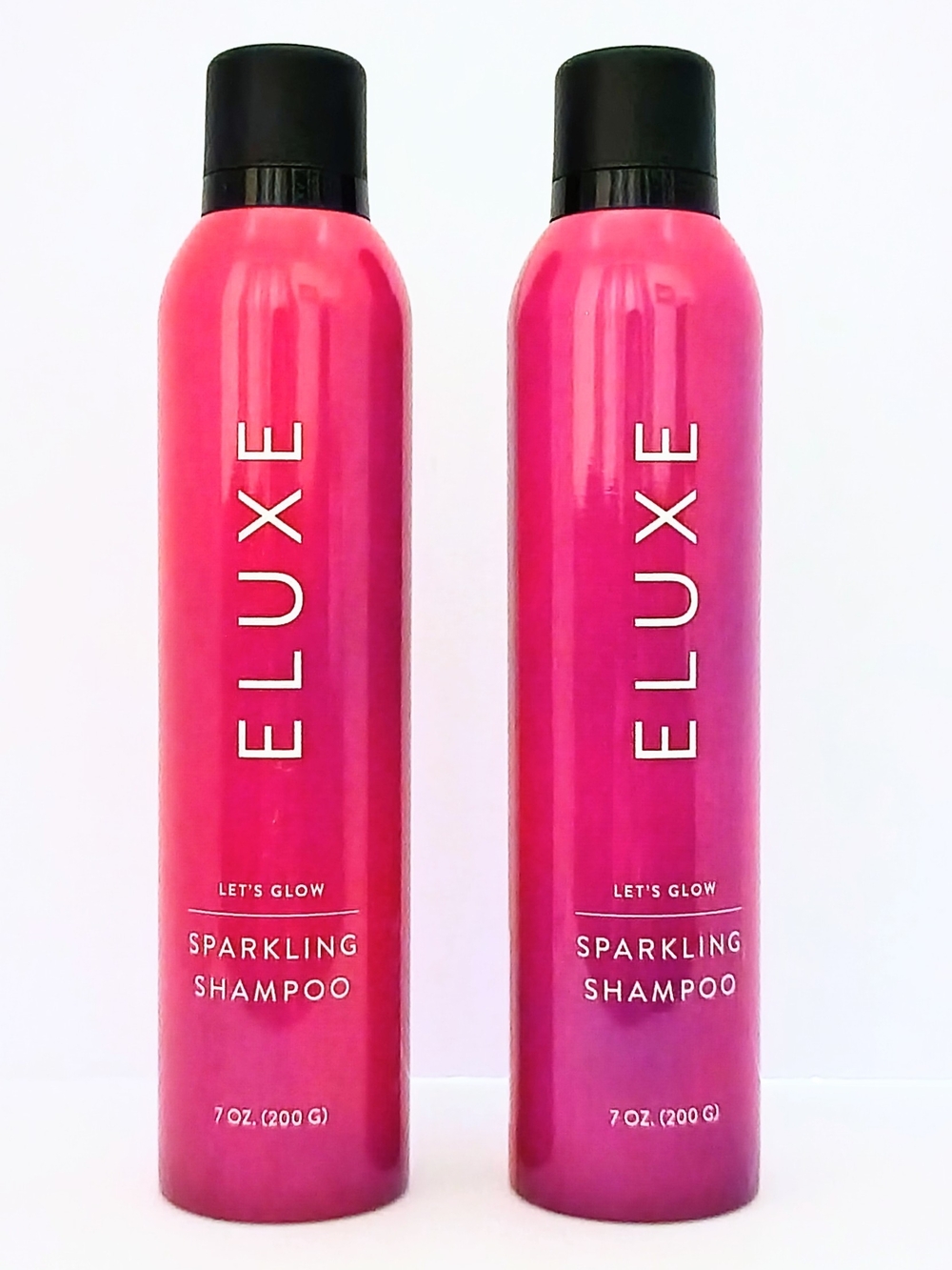 Eluxe Let's Glow Sparkling Shampoo 7 oz Set of 2 TikTok Viral Shampoo NEW